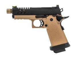 Pistol Airsoft GBB Hi-Capa 3.8 PRO, negru-TAN [Vorsk]