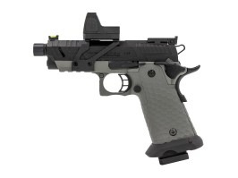 Pistol Airsoft GBB Hi-Capa Vengeance Compact Red Dot, gri [Vorsk]