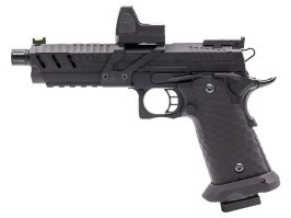 Pistol Airsoft GBB CS Hi-Capa Vengeance Red Dot, negru [Vorsk]