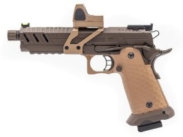 Pistol Airsoft GBB CS Hi-Capa 5.1 Vengeance Red Dot, Bronz/TAN [Vorsk]