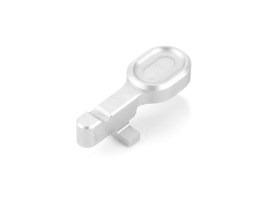 Buton de prindere a șurubului CNC M4, tip A - Argint [RetroArms]