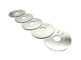 Șaibe pentru cutia de viteze INOX (20*5,5*0,2mm) - 5 buc [RetroArms]