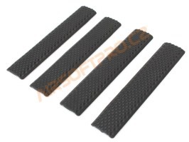 Keymod Soft Rail Cover, 4 buc, negru [Big Dragon]