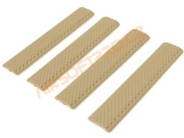 Keymod Soft Rail Cover, 4 buc, TAN [Big Dragon]