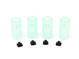 Set de 4 buc cauciuc plat Hop-up 60° cu Nubs pentru SRS / TAC-41 - verde [Silverback]