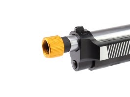 Adaptor pentru amortizor (amortizor de zgomot) pentru pistoale de la 11 la -14 mm (SL00115) - capac auriu [SLONG Airsoft]