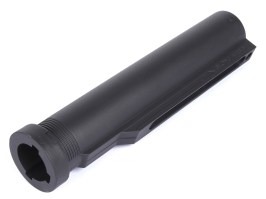 Tub retractabil pentru patul armei din fibră de nailon M4 – Negru [SLONG Airsoft]