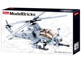 Model Bricks M38-B0838 Elicopter de atac AH-1Z Viper [Sluban]