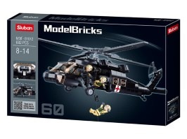 ARMY Model Bricks M38-B1012 Elicopter medical UH-60 Black Hawk [Sluban]