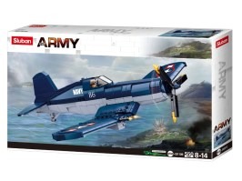 ARMY WW2 M38-B1109 Luptător american F4U Corsair [Sluban]