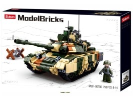 Model Bricks M38-B0756 Tanc de luptă mare [Sluban]