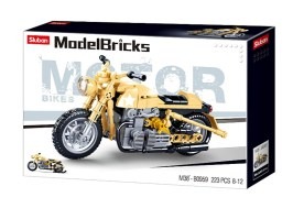 Model Bricks M38-B0959 Motocicletă militară [Sluban]