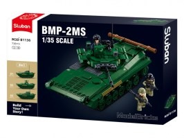 Model Bricks M38-B1136 BMP Vehicul de luptă pentru infanterie 3in1 [Sluban]