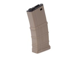 magazin de 300 cartușe stil Lancer Hi-Cap din polimer pentru M4 - DE [Snow Wolf]