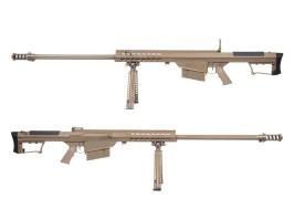 M107 BARRETT (SW-013), complet metalic, cu bipod - TAN [Snow Wolf]