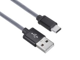 Cablu USB durabil USB-A la USB-C, 1m [Solight]