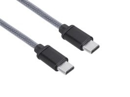 Cablu USB durabil USB-C la USB-C, 1m [Solight]