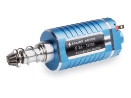 Motor fără perii SX-1 Black 39k RPM cu control RPM - arbore lung [SOLINK]