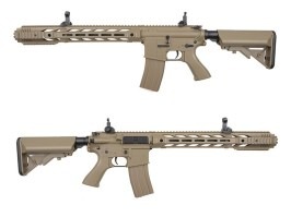 Pușcă airsoft replică M4 SALIENT ARMS - ABS (CM.518) - TAN [CYMA]