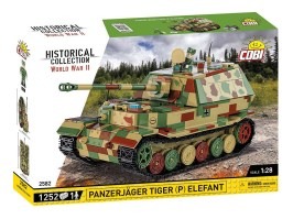 Al Doilea Război Mondial Panzerjager Tiger (P) Elefant (1:28) [Cobi]