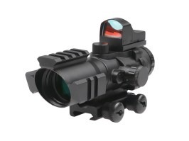 Rhino 4X32 Scope cu punct roșu [Theta Optics]