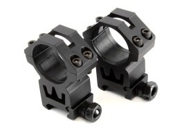 Suport optic din două părți de 30 mm pentru șină RIS (înalt) [Theta Optics]