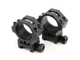 Suport optic din două părți de 30 mm pentru șină RIS (scăzut) [Theta Optics]