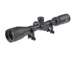 lunetă 2,5-10x40 AOE cu parasolar inclus [Theta Optics]