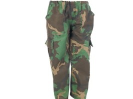 Pantaloni camo pentru copii - Woodland [TifanTEX]