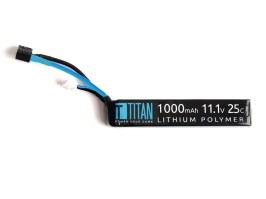 Baterie Li-Po 11,1V 1000mAh 25C - AK Stick with the Dean [TITAN]