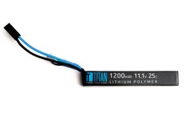 Baterie Li-Po 11,1V 1200mAh 25C - AK Stick cu Tamiya [TITAN]