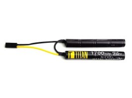 Baterie NiMH 9,6V 1700mAh - Mini CQB cu Tamiya [TITAN]