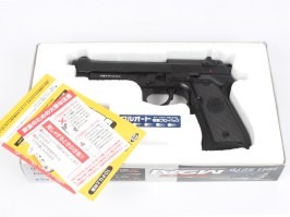 Pistol airsoft FULL AUTO M9A1, cu recul electric (EBB) - NU FUNCȚIONAL [Tokyo Marui]