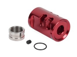 Compensator TYPE-A (14mmCCW) pentru AAP-01 - roșu [TTI AIRSOFT]