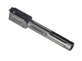 CNC Țeava exterioară fixă pentru Umarex/VFC G 17 Gen.5, filet +11mm - Negru [TTI AIRSOFT]