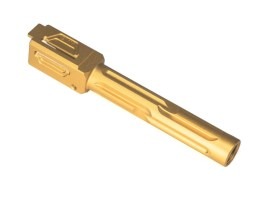 CNC Țeava exterioară fixă pentru Umarex/VFC G 17 Gen.5, filet +11mm - Golden [TTI AIRSOFT]