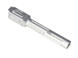 CNC Țeava exterioară fixă pentru Umarex/VFC G 17 Gen.5, filet +11mm - Argint [TTI AIRSOFT]
