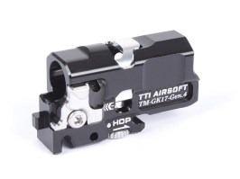 CNC TDC Hop-Up Chamber Infinity pentru pistolul Marui G Gen.4 / G 17 - Negru [TTI AIRSOFT]