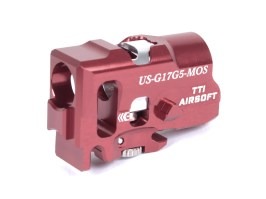 CNC TDC Hop-Up Chamber Infinity pentru pistolul Umarex (SRC) G 17 Gen.5 MOS - Roșu [TTI AIRSOFT]