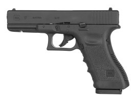 Pistol airsoft Glock 17 Gen.3, glisieră metalică, CO2 blowback - negru [UMAREX]