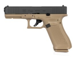 Airsoft pistol Glock 17 Gen.5, metal slide, CO2, blowback - Coyote [UMAREX]