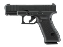 Pistol airsoft Glock 45, glisieră metalică, blowback cu gaz - Negru [UMAREX]