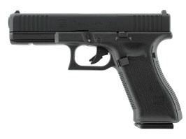 Airsoft pistol Glock 17 Gen.5 MOS, metal slide, CO2, blowback - Negru [UMAREX]