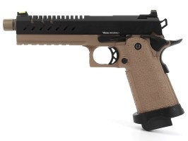 Pistol Airsoft GBB Hi-Capa 5.1, negru-TAN [Vorsk]