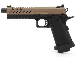 Airsoft GBB pistol Hi-Capa 5.1, TAN Slide [Vorsk]