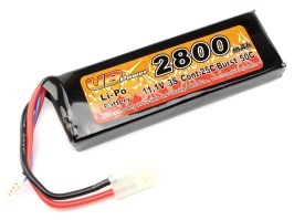 Baterie Li-Po 11,1V 2800mAh 25C - Bloc mare [VB Power]