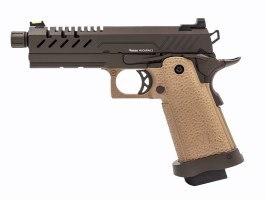 Pistol Airsoft GBB Hi-Capa 4.3, Bronz/TAN [Vorsk]