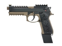 Pistol Airsoft GBB VM9 Osiris, GBB - Negru/TAN [Vorsk]