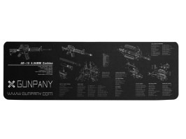 Gunpany AR15 covor pentru curățarea armei (91 x 30 cm) [Vector Optics]