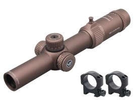 Luneta Forester 1-5x24 SFP Gen II - Coyote FDE [Vector Optics]